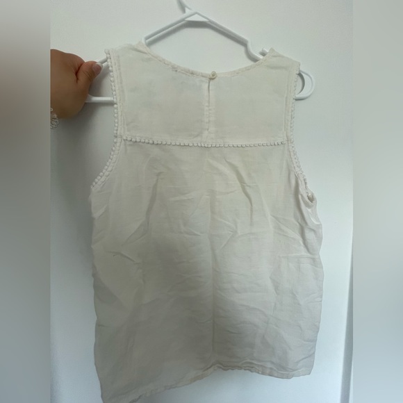 J Crew white tank - Picture 2 of 4